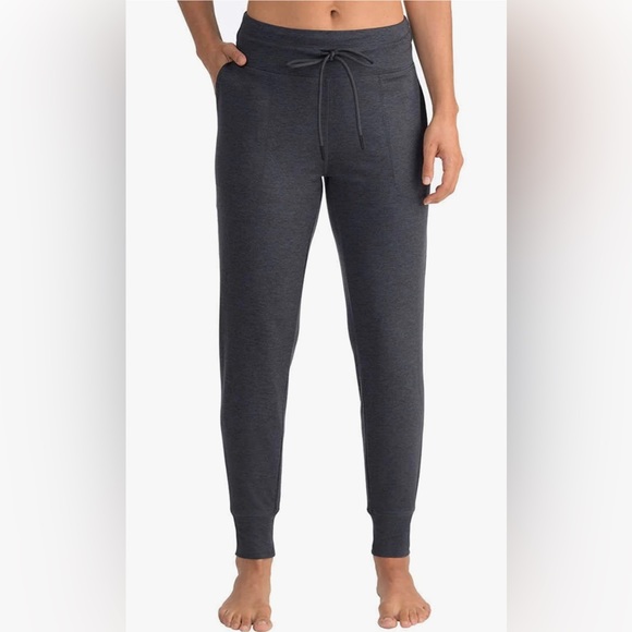 NWT- LOLË Womens Relaxed Fit Joggers 2 Pack Black/Dark Gray - Picture 3 of 7